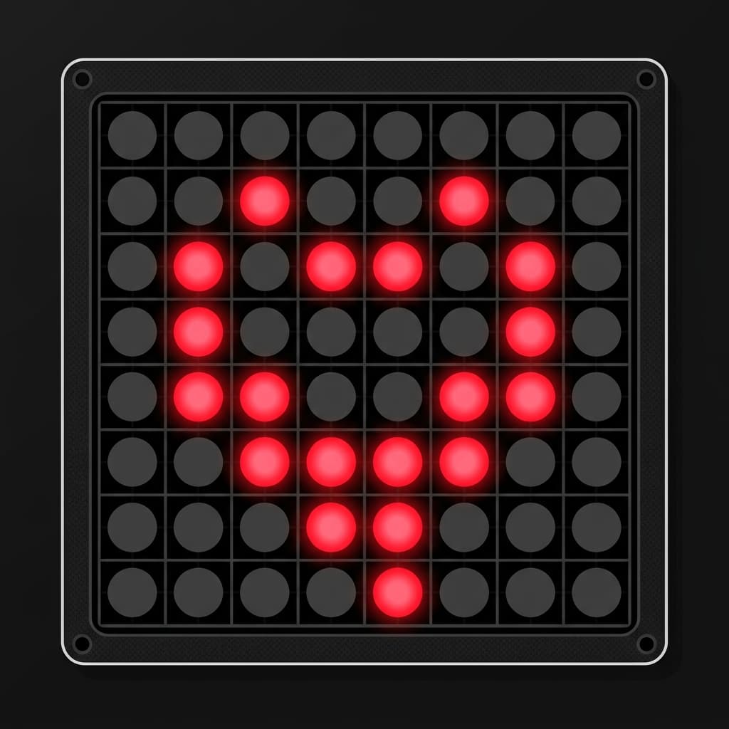 8x8 Led Matrix code generator